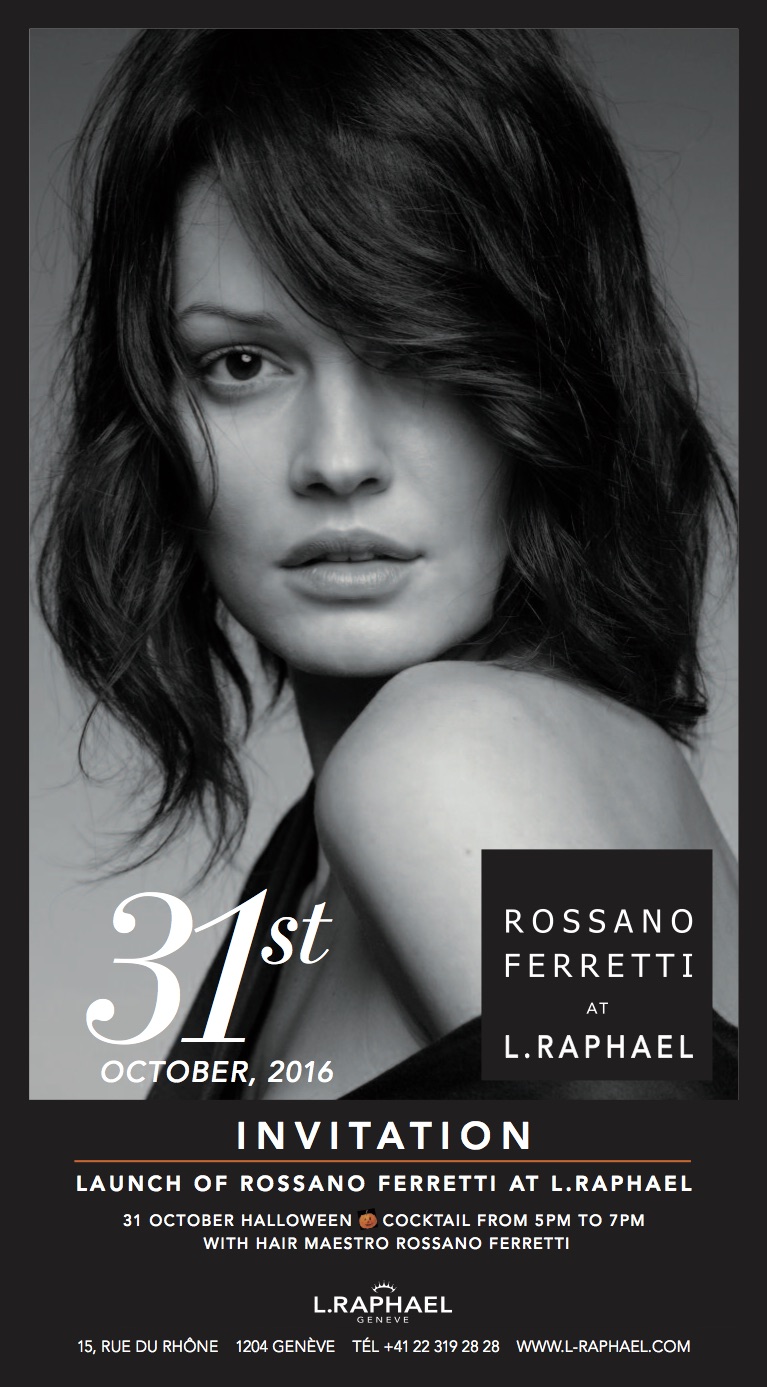 Rossano Ferretti at L.RAPHAEL - October 31st, 2016