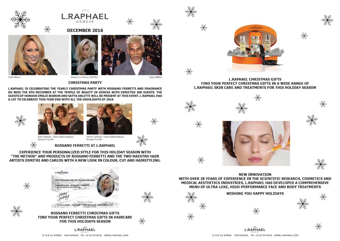 L.RAPHAEL Christmas Party - December 2016